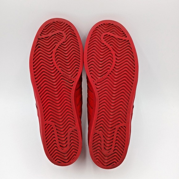 Adidas Superstar Pharrell Williams Shoes Mens Size 6.5 Red Supercolor Leather main image 4